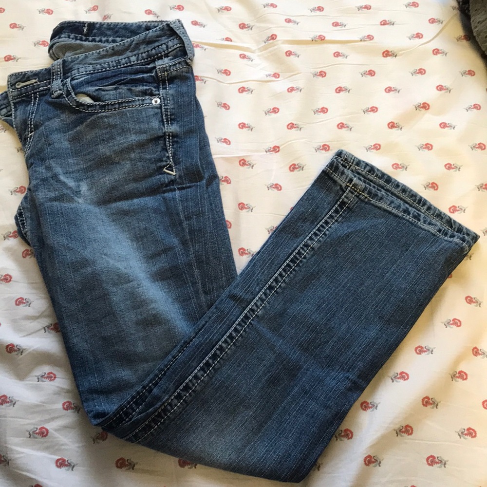Express boot cut jeans